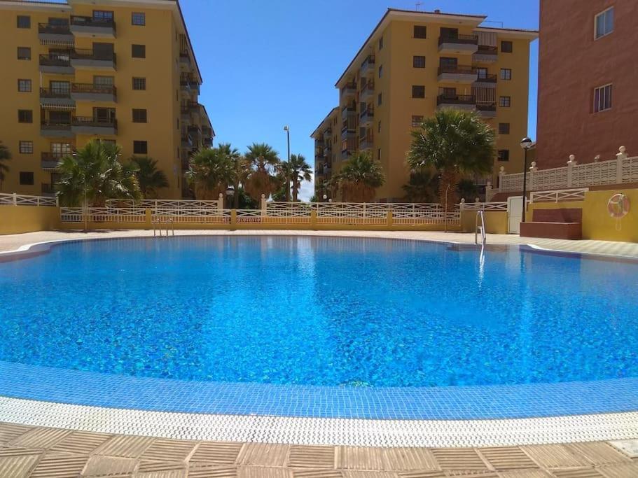 Apartamento Con Vistas Al Mar, Piscina Y Wifi カンデラリア エクステリア 写真